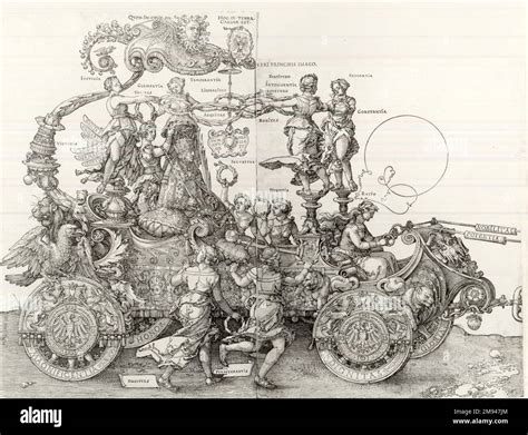 The Great Triumphal Chariot Of The Emperor Maximilian I Albrecht D Rer