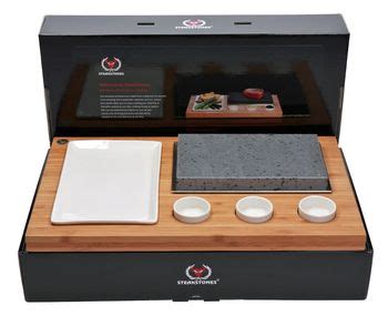 The Sizzling Steak Hot Stone Cooking Set By The Steak On The Stone Company