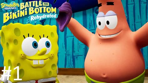 ROBOTS TAKING OVER Spongebob SquarePants Battle For Bikini Bottom Rehydrated Part 1