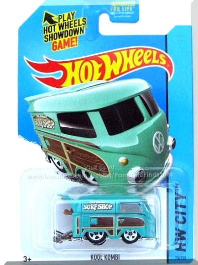 Hot Wheels Kool Kombi Hw City Surf Patrol Turquoise Edition Contemporary