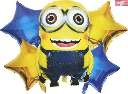 Minions Foil Balloon Pack Of 5 Big Daddy Store Wholesale Store