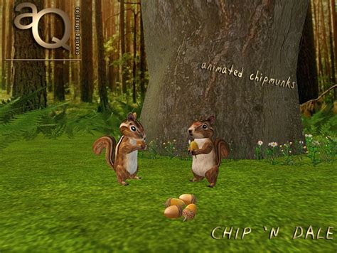 Second Life Marketplace Aq Chip N Dale The Chipmunks