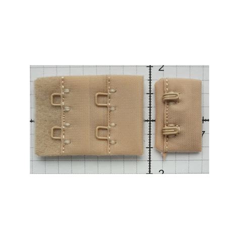 Nude Bra Hook And Eye Replacement Closure With Nude Hardware 2 Rows 1 Pc Eparduotuve Kaivida Lt
