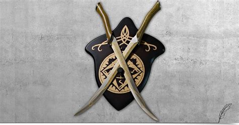 Legolas' elven daggers (Lord of the Rings) #Terressens