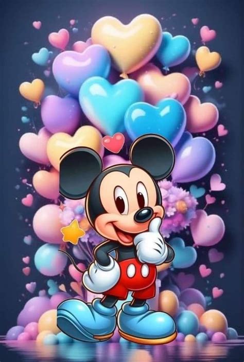 Pin De Cc Hoehn Em Mickey Love Papel De Parede Fofo Disney Papel