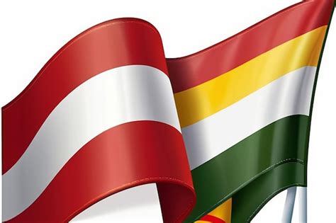 Premium Photo South Ossetia Flag Vector Illustration On A White