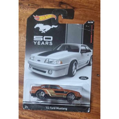 Hot Wheels Years Ford Mustang Series Shopee Philippines