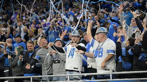 Lions playoff game expected to generate millions in economic impact