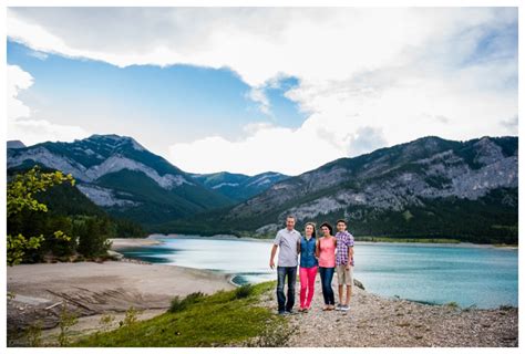 Barrier Lake Family Photography Session