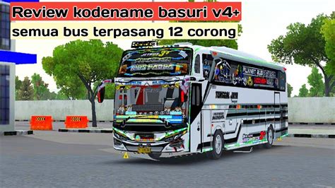 Update Kodename Basuri V Bussid V Basuri Semua Bus Terpasang