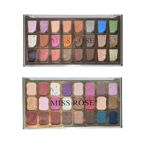 Paletas De Sombras 24 Cores Miss Rose