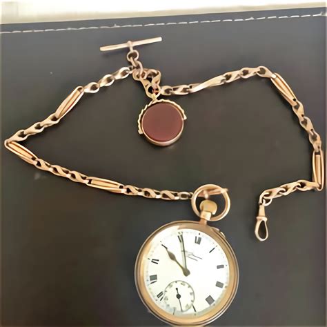 Pocket Watch Gold Chain Fobs For Sale In Uk 76 Used Pocket Watch Gold