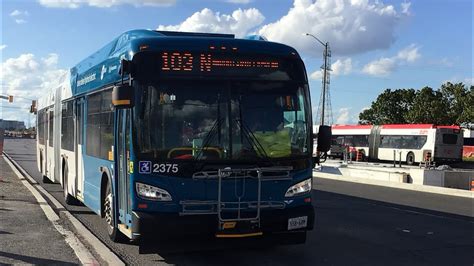 Miway Transit Ride Video On 2375 2023 New Flyer Xde60 On Route 103