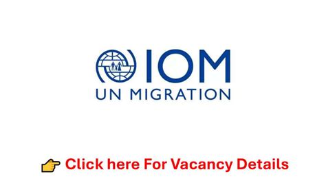 Migration Health Policy Specialist International Organization For