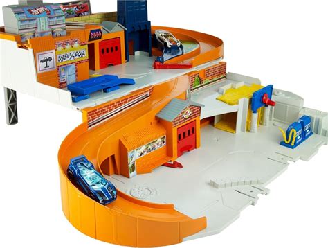Mattel Hot Wheels Sto And Go Playset By Amazon Sg Toys