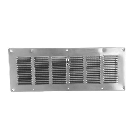 Aluminum Louvered Foundation Vent With Damper Famco