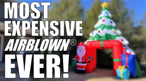 Gemmy Ft Colossal Christmas Tree Archway Airblown Inflatable Review