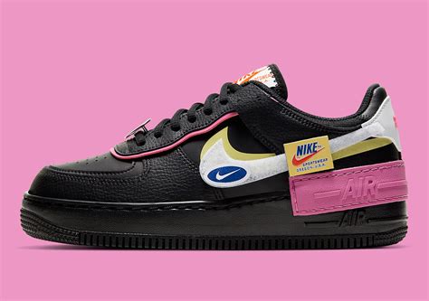 Nike Air Force 1 Shadow Black Pink CU4743-001 |SneakerNews.com