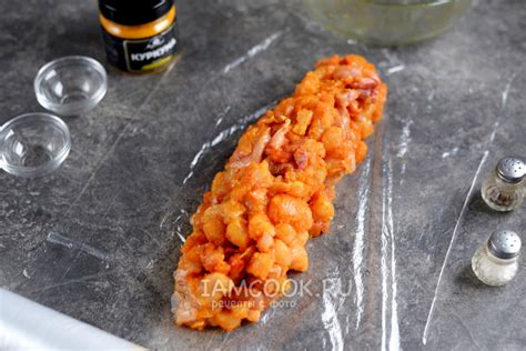 Мраморный рулет из курицы с желатином — рецепт с фото пошагово