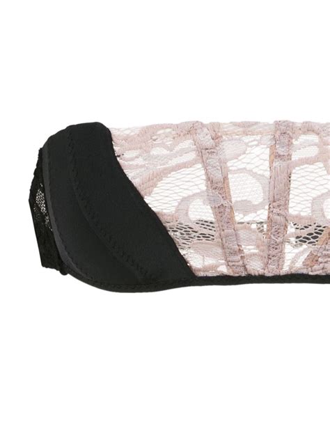 Amir Slama Sleeveless Lace Bikini Black FARFETCH