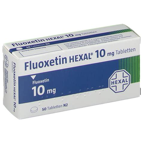 Fluoxetin HEXAL 10 Mg 50 St Mit Dem E Rezept Kaufen Shop Apotheke