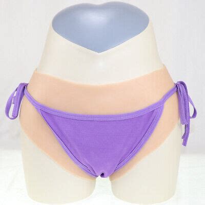 Silicone Vagina Crossdresser Panty Pee Transgender Underwear Gaff Tong