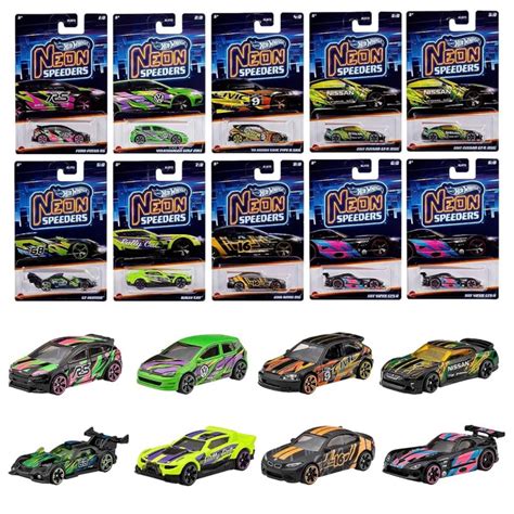 Ready Stock Hot Wheels Neon Speeder Shopee Malaysia