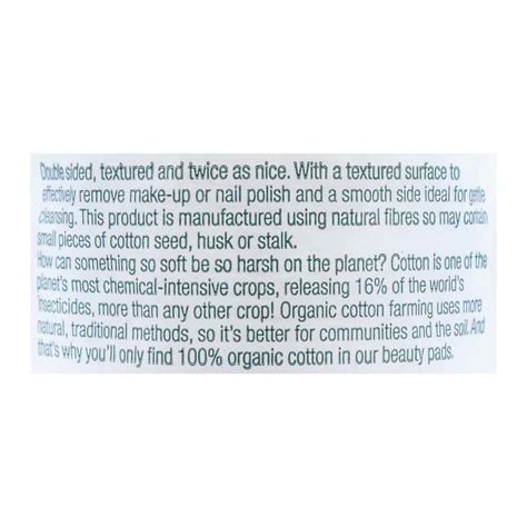 Buy The Body Shop Organic Cotton Rounds Pads Pack Online At