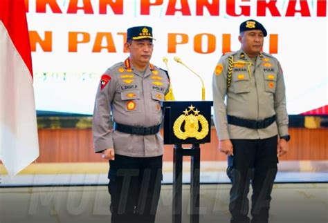 13 Perwira Tinggi Polri Naik Pangkat Setingkat Lebih Tinggi Ini