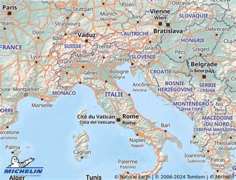 Mappa Michelin Repubblica Di San Marino Viamichelin