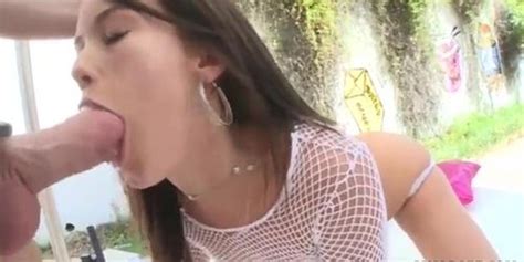 Cute Brunette Threesome Anal Tnaflix