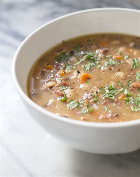 Instant Pot Black Eyed Peas And Ham Soup Healing And Eating