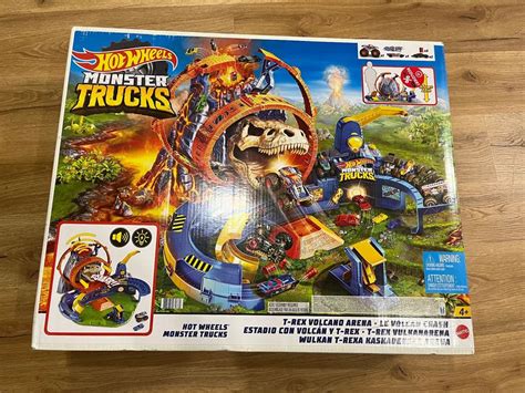 Hot Wheels Monster Trucks T Rex Vulkanarena Neuwertig Gebraucht In Jona F R Chf Nur