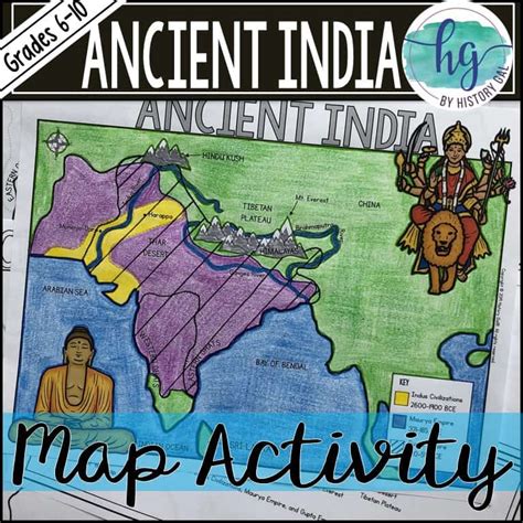 Ancient India Map Worksheet