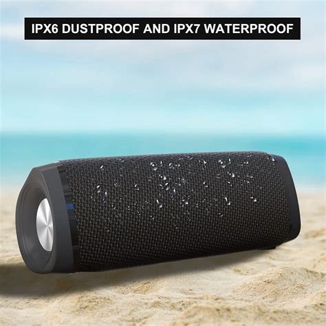 Eduplink Louder Bluetooth Portable Speaker 40 Watts Ip67 Waterproof Bocina Switch Between