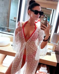 INSTA VID K2S FJ Jessica Lowndes Red Bikini June 2024 Phun Org