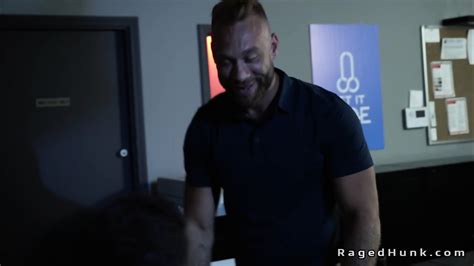 Muscle Colleagues Anal Fuck On A Desk After A Tough Day At Work