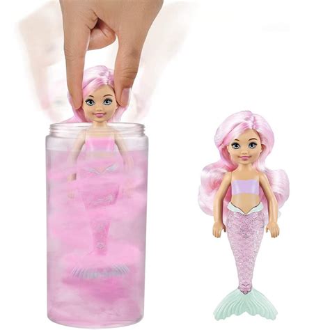 Купить куклу Барби Челси русалка Сюрприз Цветное перевоплощение Barbie ...