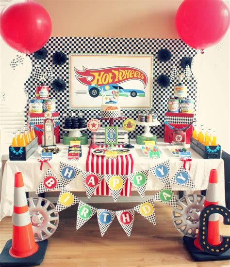 Hot Wheels Birthday Party