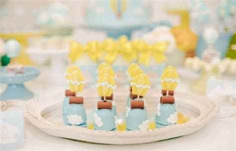Hot Air Balloon Themed Baby Shower Up Up And Away Baby Shower Ideas U
