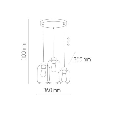 Lampa Wisz Ca Marco Green Na Okr G Ej Rozecie Z Trzema Kloszami Nad