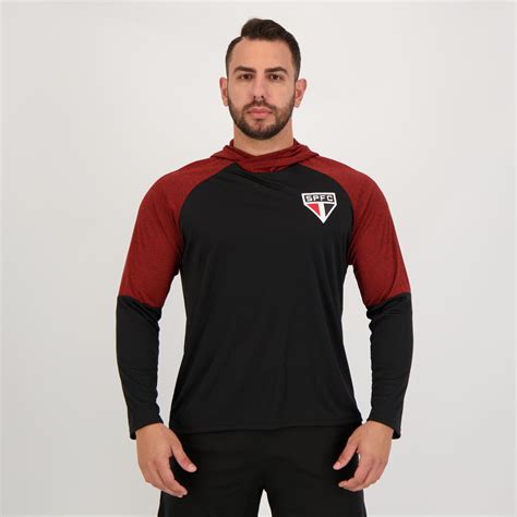 Camisa São Paulo Utter Manga Longa Preta FutFanatics