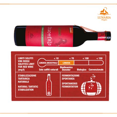 Bio Cantina Orsogna Lunaria Bucefalo Rosso Vino Da Uve Appassite