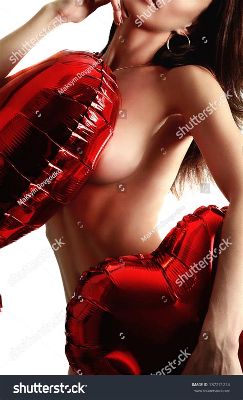 Naked Sexy Girl On White Background Stock Photo Shutterstock