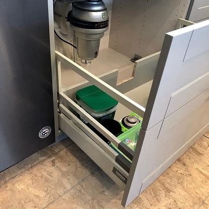 Ящик под раковину для кухни - 80 фото