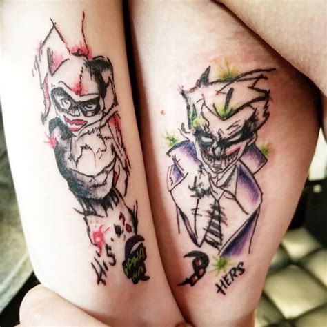 Lbumes Foto Tatuajes Para Parejas De Harley Quinn Y Joker Lleno