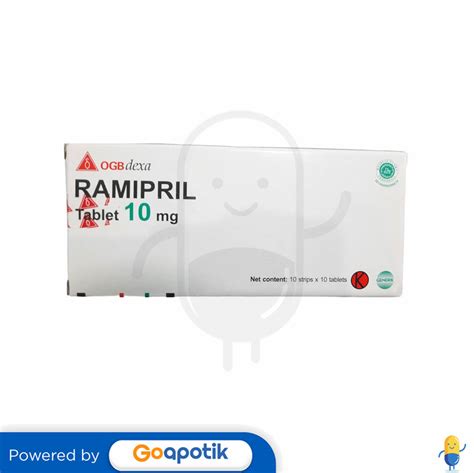 Ramipril Ogb Dexa Medica Mg Box Tablet Hipertensi Kegunaan