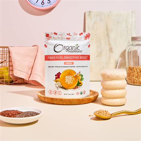 Organic Original Fiber Fuel Smoothie Boost