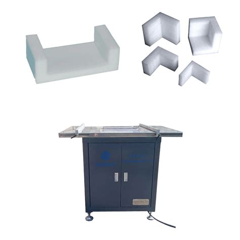 Pe Epe Xpe Blue U Channel Edge Foam Polyethylene Packaging Profiles Machine Hot Plate Bonding