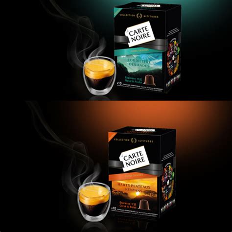 Nouvelles saveurs Carte Noire